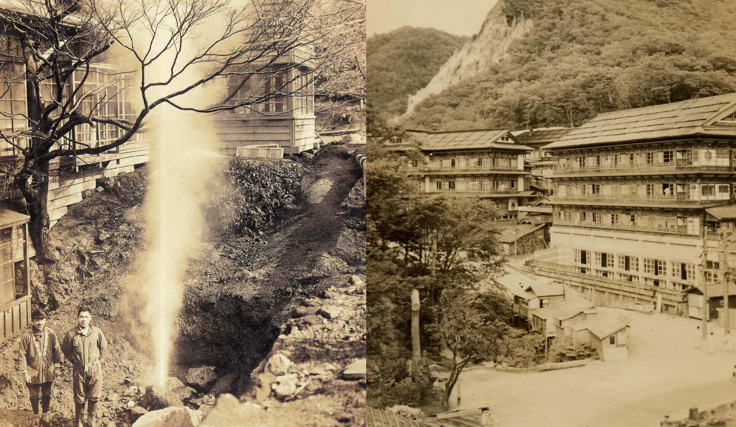 昔の第一滝本館の画像